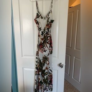 Floral patterned jumpsuit